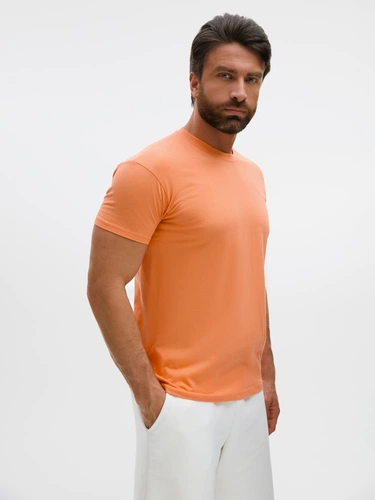 Футболка унисекс Regent 150, оранжевая (абрикосовая) Футболка унисекс Regent 150, оранжевая (абрикосовая)