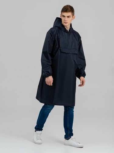 Дождевик-анорак Alatau, темно-синий, единый размер Дождевик-анорак Alatau, темно-синий, единый размер