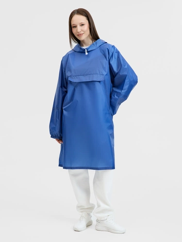 Дождевик-анорак Alatau, ярко-синий, единый размер Дождевик-анорак Alatau, ярко-синий, единый размер