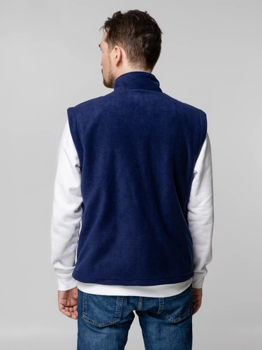 Жилет флисовый Manakin, темно-синий Жилет флисовый Manakin, темно-синий