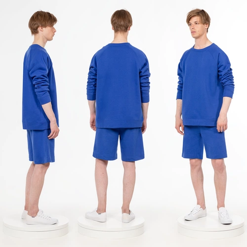 Свитшот унисекс S1, синий Свитшот унисекс S1, синий