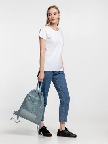 Рюкзак-мешок Verkko, серо-голубой Рюкзак-мешок Verkko, серо-голубой