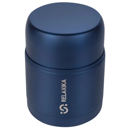 Термос для еды Relaxika 500, темно-синий Термос для еды Relaxika 500, темно-синий