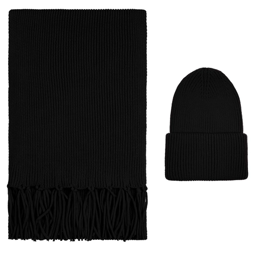 Шарф Flette, черный Шарф Flette, черный