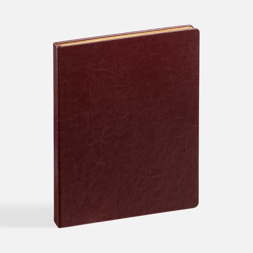 Ежедневник Grand Nebraska на заказ, недатированный, бордовый Ежедневник Grand Nebraska на заказ, недатированный, бордовый