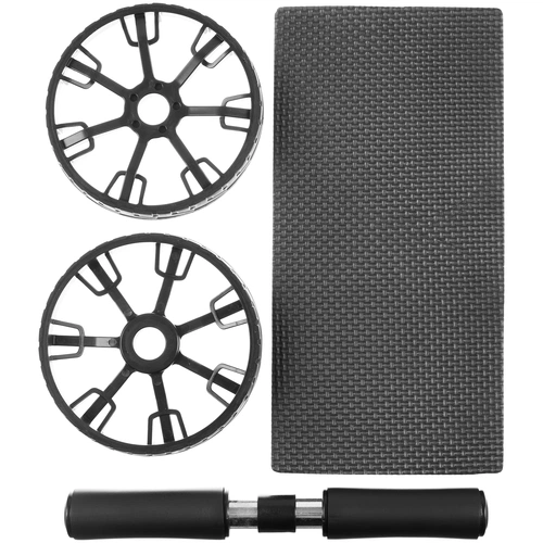 Ролик для пресса с ковриком Presswork, черный Ролик для пресса с ковриком Presswork, черный