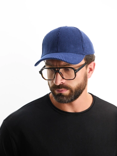 Бейсболка Soft Core, темно-синяя Бейсболка Soft Core, темно-синяя