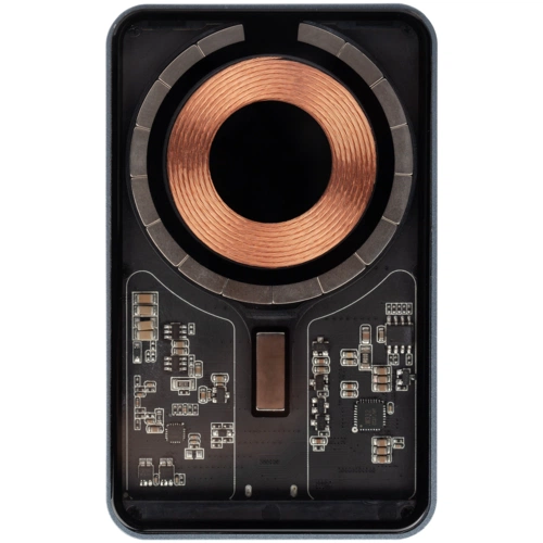 Магнитный беспроводной аккумулятор Cooper Ergo 5000 мАч, темно-серый Магнитный беспроводной аккумулятор Cooper Ergo 5000 мАч, темно-серый