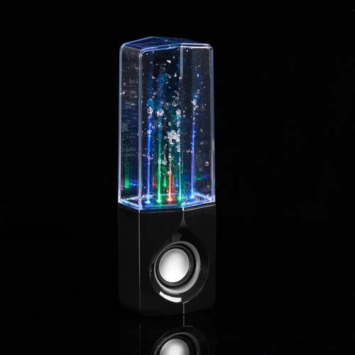Bluetooth-колонка с поющим фонтаном Fuente, черная Bluetooth-колонка с поющим фонтаном Fuente, черная