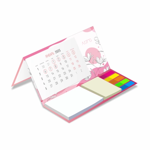 Календарь настольный Sticky на заказ, ver.2, 50 листов Календарь настольный Sticky на заказ, ver.2, 50 листов