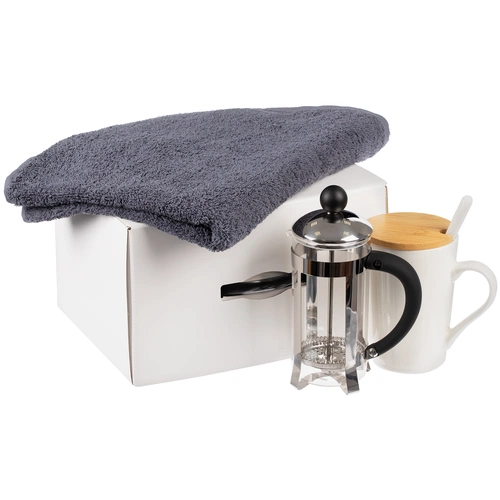 Коробка Matter High Light, белая с черной ручкой Коробка Matter High Light, белая с черной ручкой