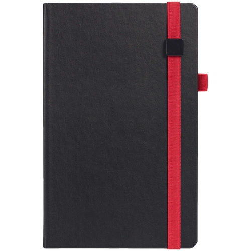 Ежедневник Ton Black, недатированный, черный с красным Ежедневник Ton Black, недатированный, черный с красным