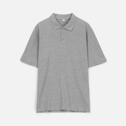 Рубашка поло унисекс Upswing, серый меланж Рубашка поло унисекс Upswing, серый меланж
