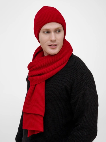 Шарф Nobilis Mono, красный Шарф Nobilis Mono, красный