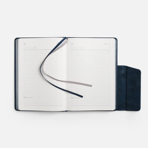 Ежедневник Leadmark, недатированный, синий Ежедневник Leadmark, недатированный, синий