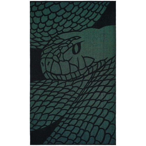 Плед Serpentica, черный с люрексом Плед Serpentica, черный с люрексом