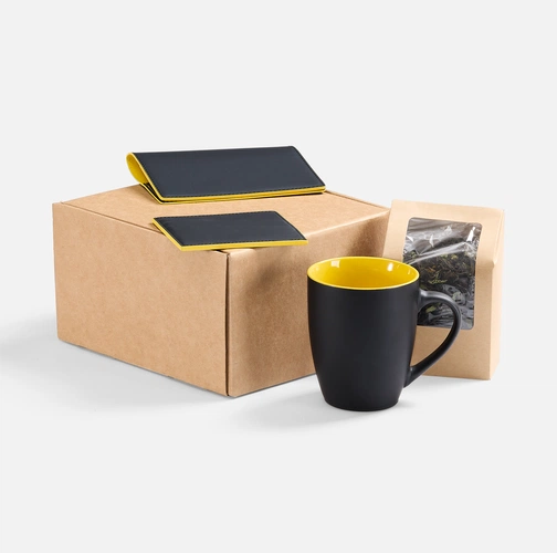 Набор Multimo Tea, черный с желтым Набор Multimo Tea, черный с желтым