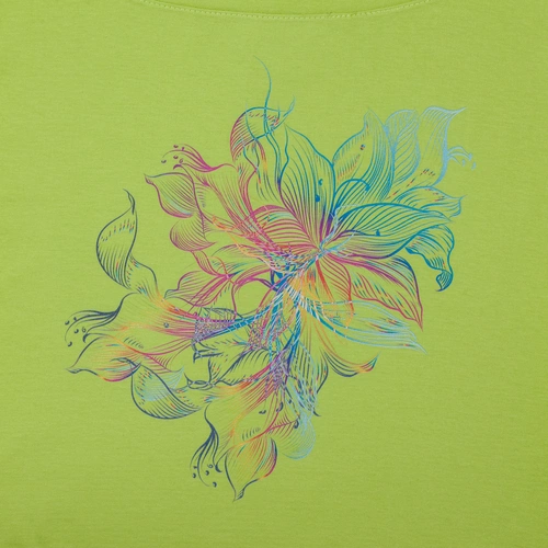 Футболка женская Vibrance, зеленое яблоко Футболка женская Vibrance, зеленое яблоко