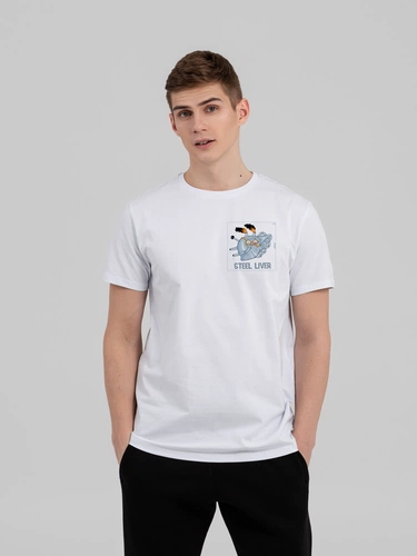 Футболка «Стилливер», белая Футболка «Стилливер», белая