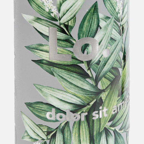 Термобутылка Tampa, серая с нанесением Термобутылка Tampa, серая с нанесением