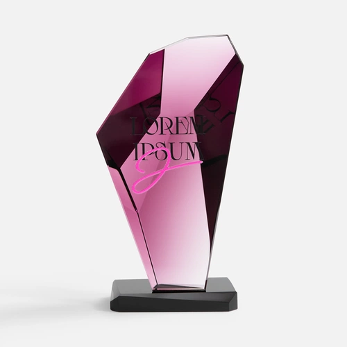 Стела Cristallino, фиолетовая с нанесением Стела Cristallino, фиолетовая с нанесением