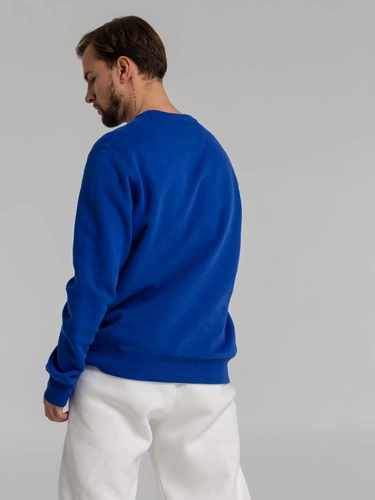 Свитшот унисекс King, ярко-синий Свитшот унисекс King, ярко-синий