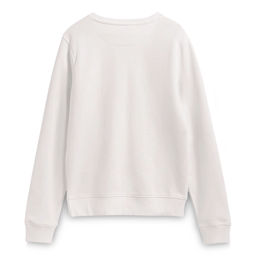 Свитшот унисекс BNC Inspire (Organic), молочно-белый Свитшот унисекс BNC Inspire (Organic), молочно-белый