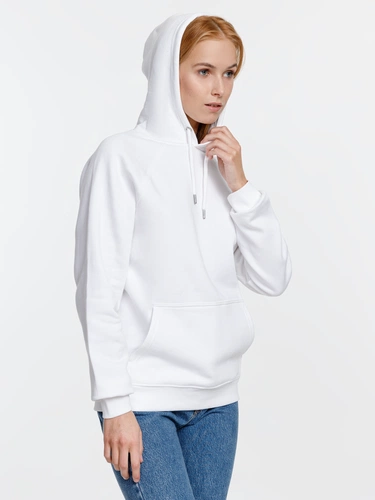 Толстовка унисекс Stellar, белая Толстовка унисекс Stellar, белая