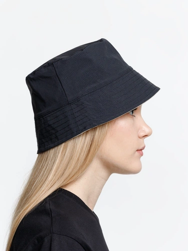 Панама Nylon двусторонняя, черная с хаки Панама Nylon двусторонняя, черная с хаки