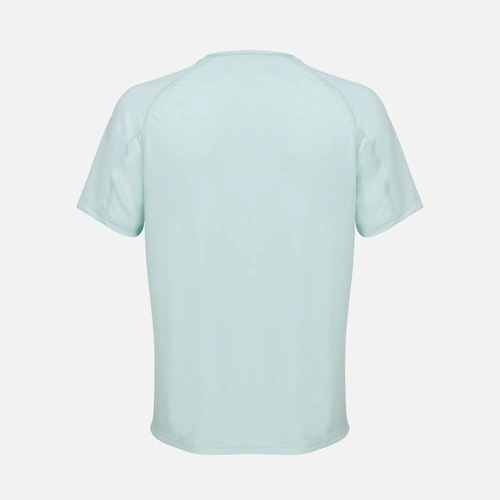 Футболка спортивная унисекс Vortex, зелено-голубая Футболка спортивная унисекс Vortex, зелено-голубая