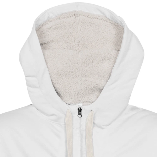 Толстовка на молнии Kulonga Sherpa, белая Толстовка на молнии Kulonga Sherpa, белая