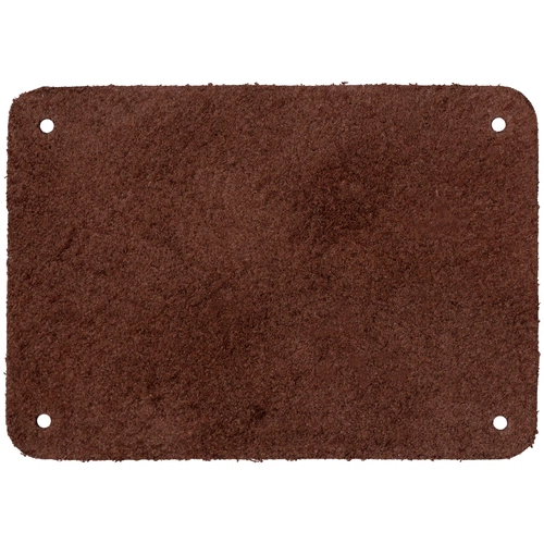 Лейбл кожаный Beta, XL, коричневый Лейбл кожаный Beta, XL, коричневый