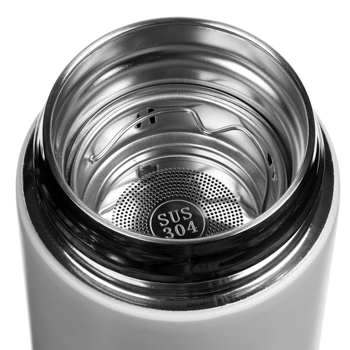 Смарт-бутылка с заменяемой батарейкой Long Therm, белая Смарт-бутылка с заменяемой батарейкой Long Therm, белая