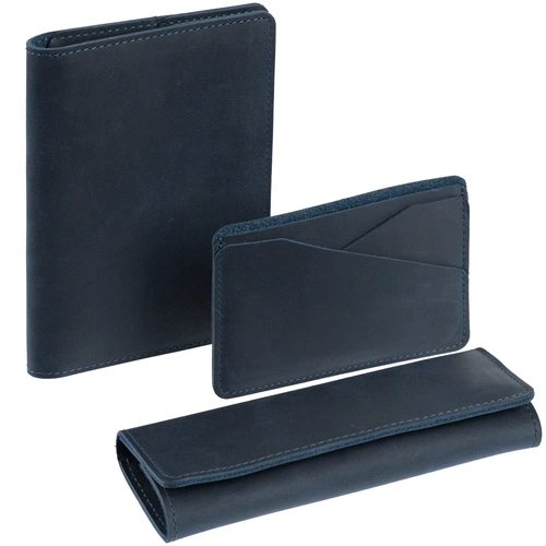 Обложка для паспорта inStream, синяя Обложка для паспорта inStream, синяя