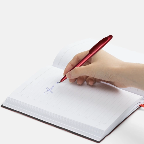 Ручка шариковая Moor Silver, красный металлик Ручка шариковая Moor Silver, красный металлик