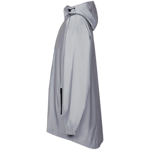 Парка Manifest из светоотражающей ткани, серая Парка Manifest из светоотражающей ткани, серая