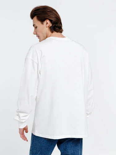 Футболка оверсайз унисекс Сity Sapiens, молочно-белая Футболка оверсайз унисекс Сity Sapiens, молочно-белая