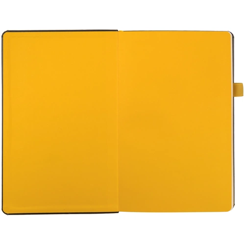 Ежедневник Ton, недатированный, черный с желтым Ежедневник Ton, недатированный, черный с желтым