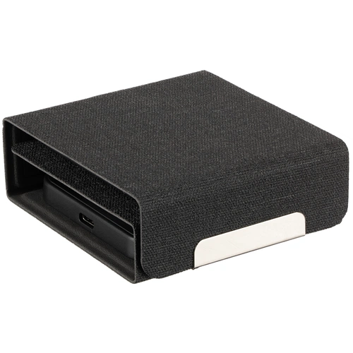 Складная станция беспроводной зарядки triFlex, черная Складная станция беспроводной зарядки triFlex, черная