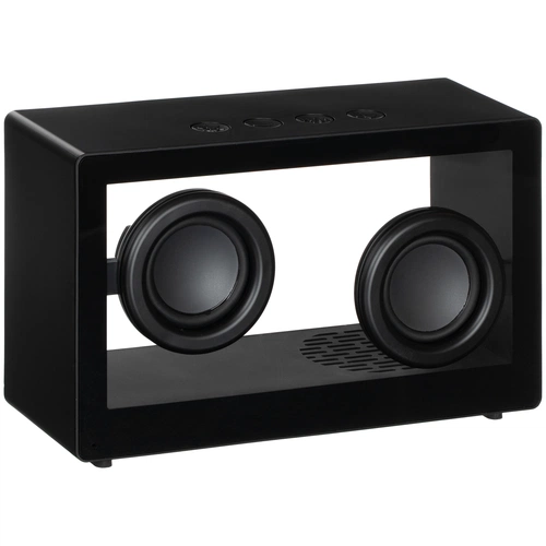 Bluetooth-колонка со светомузыкой Sensofonic, черная Bluetooth-колонка со светомузыкой Sensofonic, черная