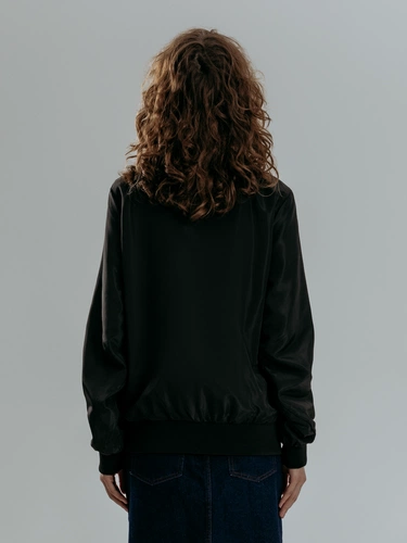 Бомбер Wigton, черный Бомбер Wigton, черный