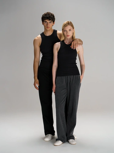 Майка унисекс Neofit, черная Майка унисекс Neofit, черная