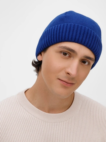 Шапка ComFleece, темно-синяя (кобальт) Шапка ComFleece, темно-синяя (кобальт)