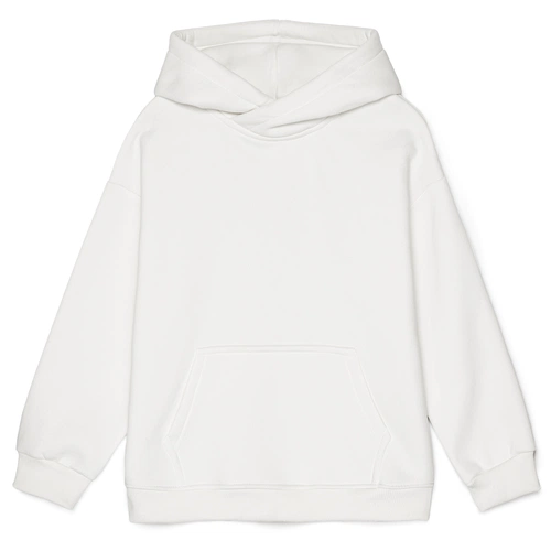 Худи детское оверсайз Junipero, молочное (белое) Худи детское оверсайз Junipero, молочное (белое)