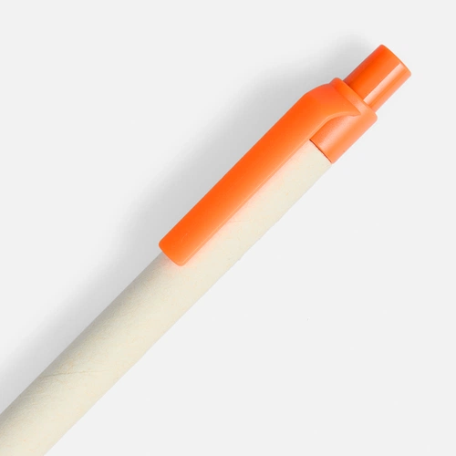 Ручка шариковая MilkMake, оранжевая Ручка шариковая MilkMake, оранжевая