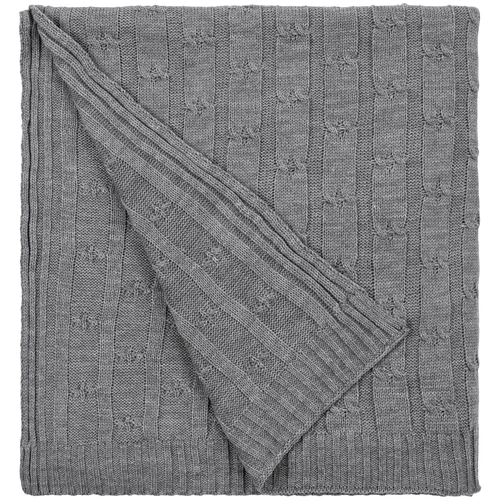 Плед Trenza, серый Плед Trenza, серый