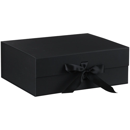 Коробка складная Rusetti, L, черная Коробка складная Rusetti, L, черная