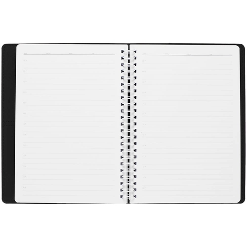 Ежедневник Spring Touch, недатированный, черный Ежедневник Spring Touch, недатированный, черный