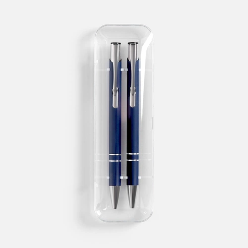 Набор из 2 ручек Keskus Soft Touch, синий Набор из 2 ручек Keskus Soft Touch, синий