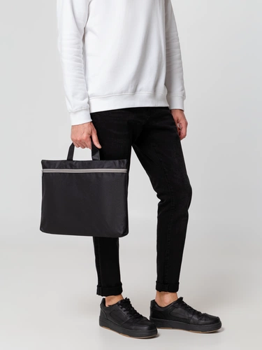 Сумка-папка Simple, черная Сумка-папка Simple, черная